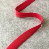 Полупрозрачная косая бейка бренда Marina Rinaldi красная, ширина 1 см КИК/12/932480
