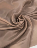 Подкладочная ткань коричневая с розовым подтоном (вискоза 100%), ширина 140 см Италия ПИК/140/56106