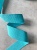 Репс бирюзового цвета (хлопок), ширина 2,5 см Италия РИБ/25/0103 по цене 79 руб./метр