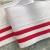 Подвяз белый с красными полосами (хлопок), 12*65 см Польша ППБ/12/13138 по цене 395 руб./штука