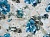 Джинсовая ткань (хлопок+эластан) Emanuel Ungaro, цвет основы бежевый, ширина 140 см ДИГ/140/42130