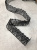 Кружево черное (полиэстер, достаточно жёсткое), ширина 3,5 см Италия КИЧ/35/852 по цене 197 руб./метр