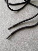Шнурок цвет серый с оттенком хаки, длина 115 см диаметр 0,5 см ШИС/115/30114