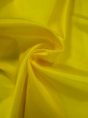 Подкладочная ткань цвет желтый (VI 80 %+AC 15%+EL 5%), ширина 140 см Италия ПИЖ/140/22135