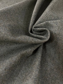 Шерсть Loro Piana с мембраной (цвет серый хаки), ширина 150 см Италия ШИХ/150/22607
