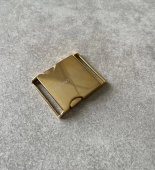Пряжка Massimo Rebecchi металл цвет золото, 4,5*6 см (внутренний размер 4 см) ПИЗ/40/39123