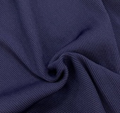 Кашкорсе темно-синего цвета (полиэстер), круговая вязка, 44 см (общая ширина 88 см) КИС/44/5189 