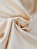 Костюмно-пальтовая шерсть Loro Piana сливочного цвета, ширина 150 см Италия ШИС/150/1066