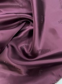 Ткань подкладочная Max Mara бордового цвета (вискоза 100%), ширина 145 см ПИБ/145/31184