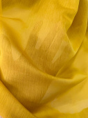 Батист горчично-жёлтого цвета (хлопок 50%+шёлк 50%), ширина 140 см Италия БИЖ/140/22849