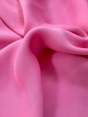 Креповая вискоза (100%) Stella McCartney, цвет розовый, ширина 130 см Италия ВИР/130/56272