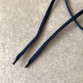 Шнурок плоский узкий синий, 135 см ШИС/135/4585