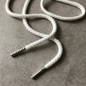 Шнурки белые, 125 см ШКБ/125/53588