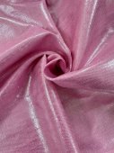 Ткань джинсовая розового цвета с ПУ покрытием  (хлопок 96%+ полиуретан 4%), ширина 145 см Италия ДИР/145/56125