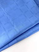Ткань подкладочная голубая (вискоза), ширина 140 см Италия ПИГ/140/49294