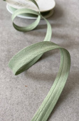 Косая бейка цвет оливковый (хлопок 100%), ширина 1,3 см Италия КИС/13/22826