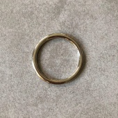 Кольцо металл цвет серебро, Диаметр 4 см ККС/4/67999