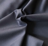 Костюмная ткань темно-синего цвета, ширина 155 см Италия ШИС/155/3324