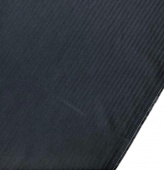 Ткань костюмная черная (шерсть 70%+п/э 30%), полоска. Ширина 155 см Италия ШИС/155/11124