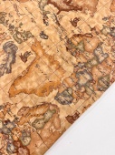 Плащевая ткань коричневая (полиэстер), ширина 145 см Италия ПИК/145/20186