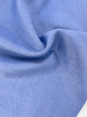 Пальтовая шерсть «Piacenza» голубая, двухсторонняя, 80% шерсть 20% кашемир,  ширина 155 см Италия ШИГ/155/19166