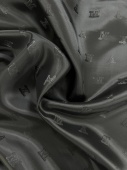 Подкладочная ткань Max Mara черная (вискоза), ширина 140 см Италия ПИЧ/140/70518