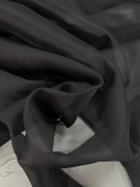 Органза от Givenchy черная (шёлк), ширина 140 см ШИЧ/140/31609