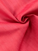 Джинсовая ткань красная (хлопок), ширина 140 см Италия ДИК/140/54014