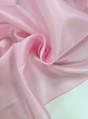 Ткань подкладочная розовая (вискоза 100%), 140 см Италия ПИР/140/08892
