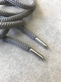 Шнурок Moncler серый, 115 см толщина 0,7 см ШИС/125/70136