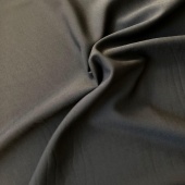 Костюмно-плательная ткань черная, п/э, ширина 165 см Италия ПИЧ/165/22014