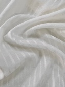 Легкая ткань молочного цвета (70%хлопок+30%шелк), ширина 130 см Италия ХИМ/130/4832