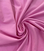 Футер розовый (хлопок 100%), ширина 160 см Италия ФИР/160/56543