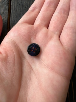 Пуговицы Pinko иссиня-черные, 1,1 см ПИС/11/65886 по цене 12 руб./штука