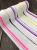 Подвяз белый с ярко-розовыми полосами (комфортный полиэстер), 95*4 см ПКР/40/22651 по цене 325 руб./штука