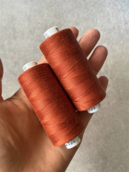 Нитки №120 Gutermann цвет темно-оранжевый (полиэстер, намотка 1000 м) арт 120/7996 по цене 260 руб./штука
