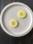Пуговицы Pinko желтые, 1,7 см ПИЖ/17/23136 по цене 23 руб./штука