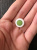 Пуговицы с зеленой серединой (пластик), 1,5 см ПИЗ/15/870074 по цене 19 руб./штука
