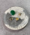 Кнопки пробивные цвет зеленый (металл), размер 1,4 см ККЗ/14/1971 по цене 49 руб./штука