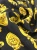 Вискоза, цвет черный/желтый, ширина 135 см Италия ВИЧ/135/4851 по цене 2 247 руб./метр