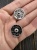 Кнопки цвет состаренное серебро (металл) Италия КИС/19/15613 по цене 67 руб./штука