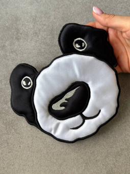 Нашивка "мордочка собаки", размер 14*16,5 см Италия НИС/16/61608 по цене 1 313 руб./штука