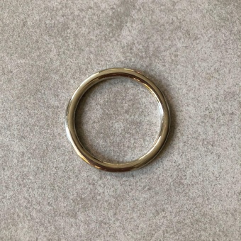 Кольцо металл цвет серебро, Диаметр 4 см ККС/4/67999 по цене 63 руб./штука
