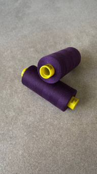 Нитки №150 Gutermann Mara цвет темно-фиолетовый (полиэстер, намотка 1000 м) арт 150/3132 по цене 227 руб./штука