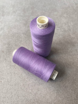 Нитки №120 Gutermann оттенок светло-сиреневый (полиэстер, намотка 1000 м) арт 120/158 по цене 260 руб./штука