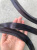 Косая бейка черная с шелковистым глянцем (ацетат), ширина 2,4 см Италия КИЧ/24/33050 по цене 74 руб./метр