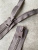 Молния разъёмная двухзамковая оттенок лилово-бежевый, длина 61 см, звено 8 пластик тракторное Италия МИС/61/60831 по цене 459 руб./штука