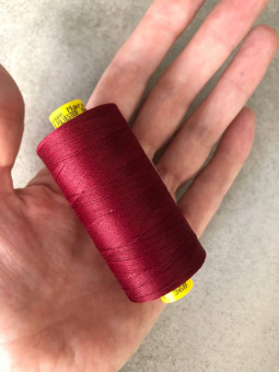 Нитки №70 Gutermann Mara цвет ягодного варенья (полиэстер, намотка 700 м) арт 70/368 по цене 265 руб./штука