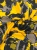 Вискоза черный/желтый, ширина 140 см Италия ХИЖ/140/54159 по цене 1 497 руб./метр