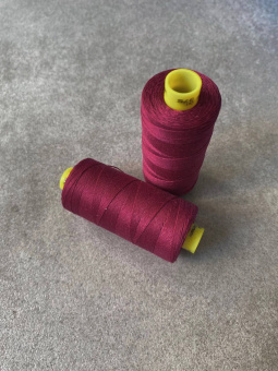 Нитки №30 Gutermann цвет малиновый (полиэстер, намотка 300 м) арт 30/375 по цене 280 руб./штука